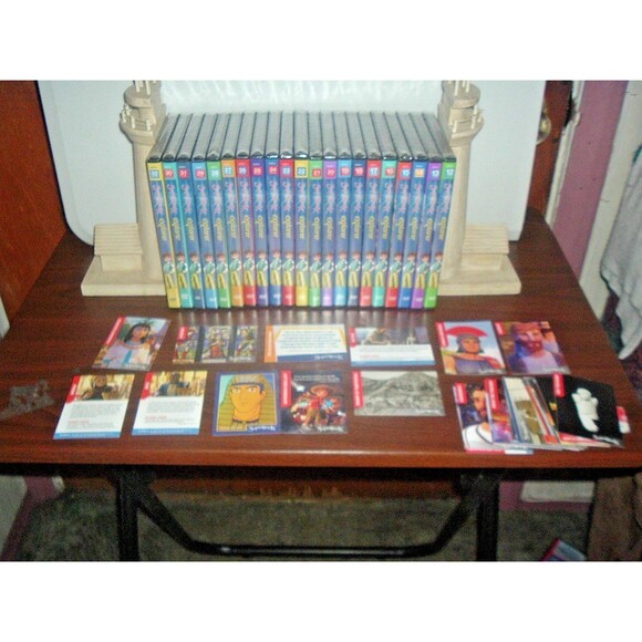 Lot of 22 Superbook EXPLORER DVDs Animated Christian Biblical Teachings & Bonus - Picture 1 of 8